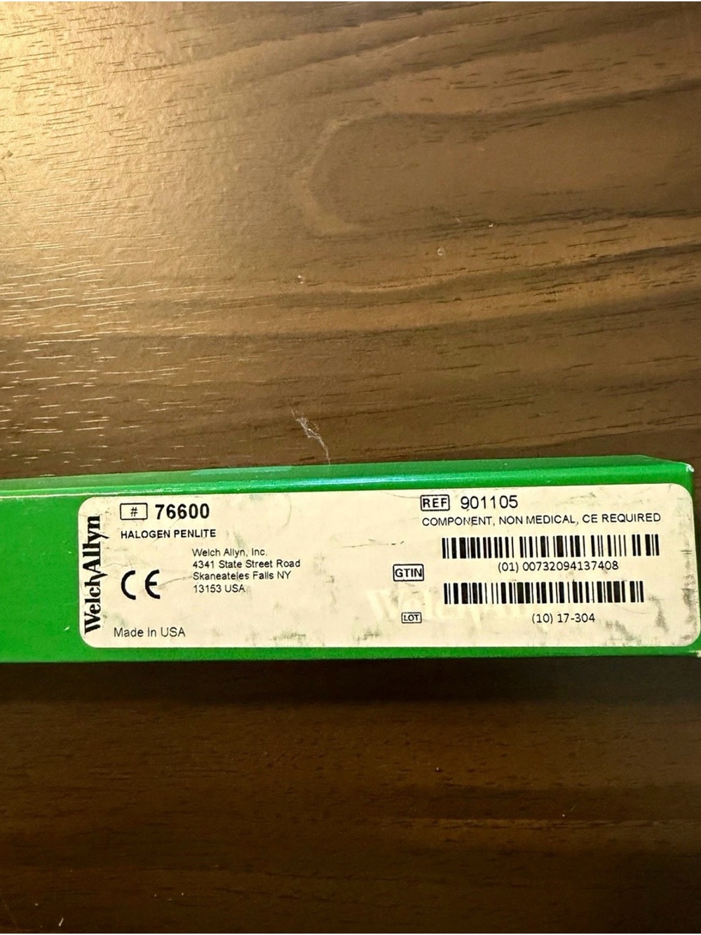 Welch Allyn Halogen Penlight Model 76600